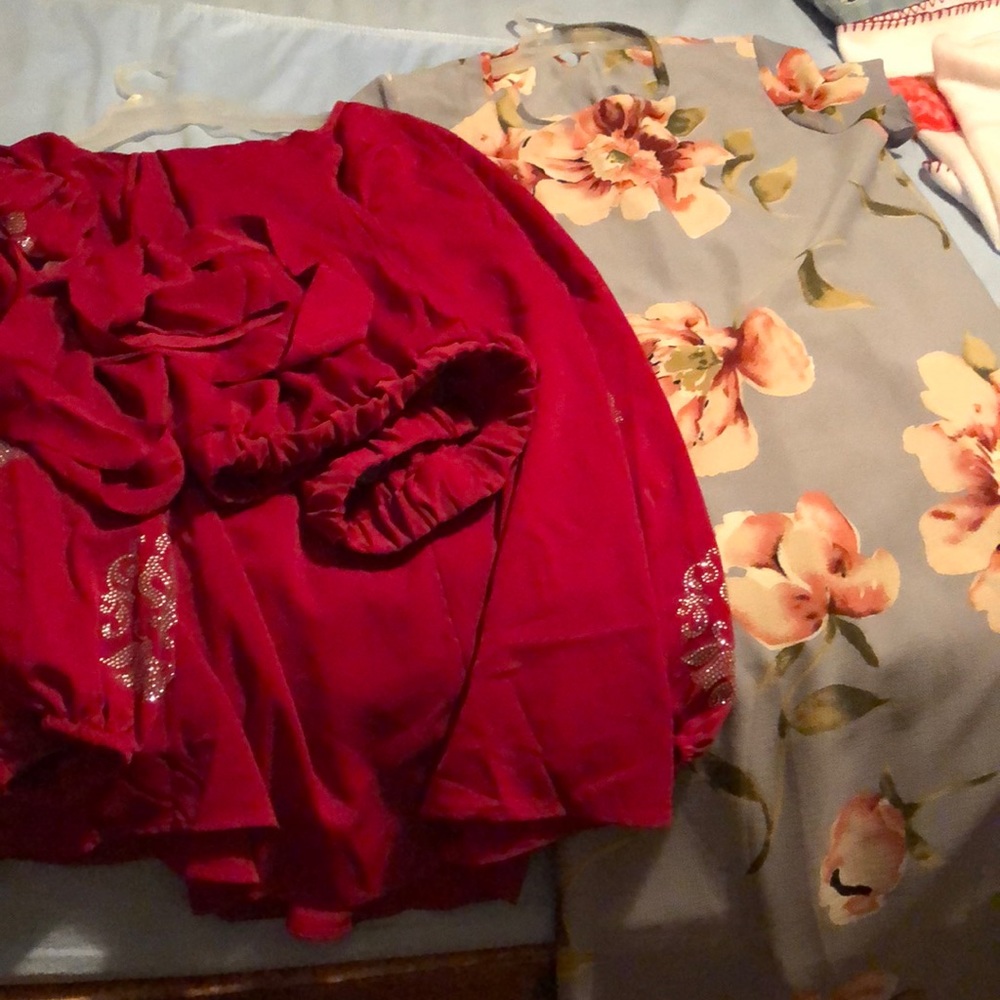 Women dress and set of brand new pants